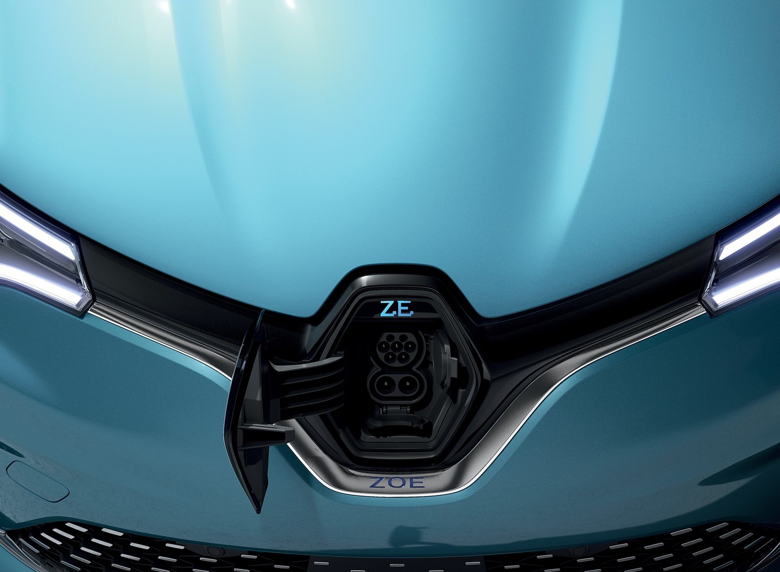 2020 Renault Zoe (Color: Celadon Blue) Detail Wallpapers (13)