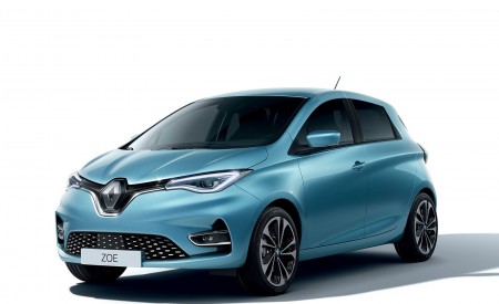2020 Renault Zoe (Color: Celadon Blue) Front Three-Quarter Wallpapers 450x275 (31)