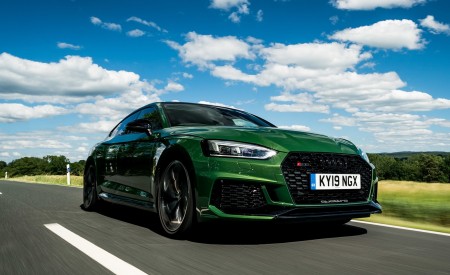 2019 Audi RS 5 Sportback (UK-Spec) Front Three-Quarter Wallpapers 450x275 (25)
