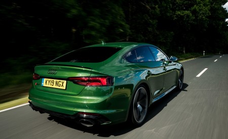 2019 Audi RS 5 Sportback (UK-Spec) Rear Three-Quarter Wallpapers 450x275 (18)