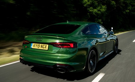 2019 Audi RS 5 Sportback (UK-Spec) Rear Three-Quarter Wallpapers 450x275 (33)