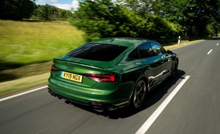 2019 Audi RS 5 Sportback (UK-Spec) Rear Three-Quarter Wallpapers 450x275 (19)