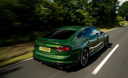 2019 Audi RS 5 Sportback (UK-Spec) Rear Three-Quarter Wallpapers 450x275 (35)