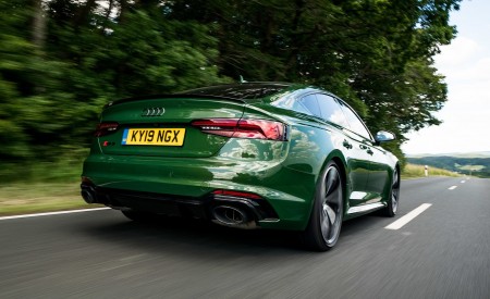 2019 Audi RS 5 Sportback (UK-Spec) Rear Three-Quarter Wallpapers 450x275 (22)