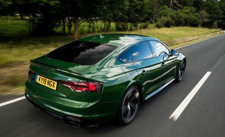 2019 Audi RS 5 Sportback (UK-Spec) Rear Three-Quarter Wallpapers 450x275 (23)