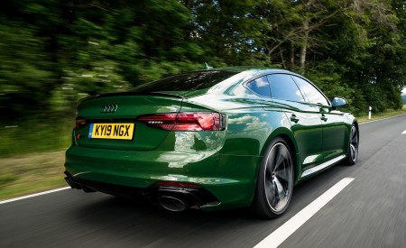 2019 Audi RS 5 Sportback (UK-Spec) Rear Three-Quarter Wallpapers 450x275 (36)