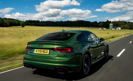 2019 Audi RS 5 Sportback (UK-Spec) Rear Three-Quarter Wallpapers 450x275 (37)