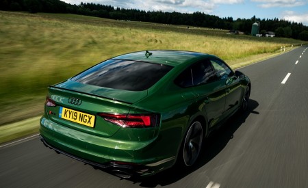 2019 Audi RS 5 Sportback (UK-Spec) Rear Three-Quarter Wallpapers 450x275 (24)