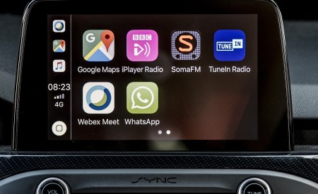 2019 Ford Focus ST (Euro-Spec; Color: Orange Fury) Central Console Wallpapers 450x275 (82)