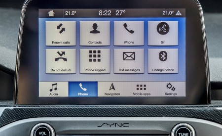 2019 Ford Focus ST (Euro-Spec; Color: Orange Fury) Central Console Wallpapers 450x275 (81)