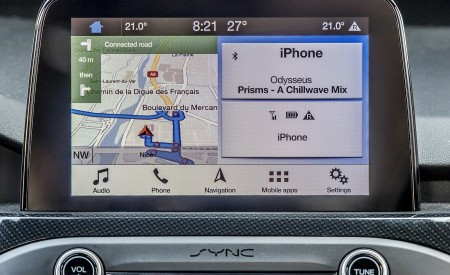 2019 Ford Focus ST (Euro-Spec; Color: Orange Fury) Central Console Wallpapers 450x275 (79)