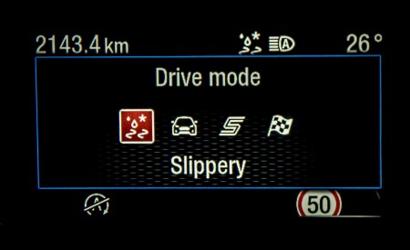 2019 Ford Focus ST (Euro-Spec; Color: Orange Fury) Digital Instrument Cluster Wallpapers 450x275 (73)