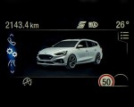 2019 Ford Focus ST (Euro-Spec; Color: Orange Fury) Digital Instrument Cluster Wallpapers 150x120