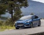 2019 Ford Focus ST (Euro-Spec; Color: Performance Blue) Front Three-Quarter Wallpapers 150x120