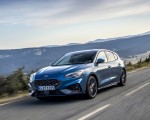 2019 Ford Focus ST (Euro-Spec; Color: Performance Blue) Front Three-Quarter Wallpapers 150x120
