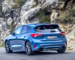 2019 Ford Focus ST (Euro-Spec; Color: Performance Blue) Rear Three-Quarter Wallpapers 150x120