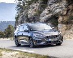 2019 Ford Focus ST Wagon (Euro-Spec; Color: Magnetic) Front Three-Quarter Wallpapers 150x120