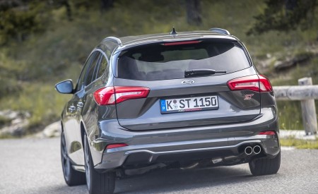2019 Ford Focus ST Wagon (Euro-Spec; Color: Magnetic) Rear Wallpapers 450x275 (185)
