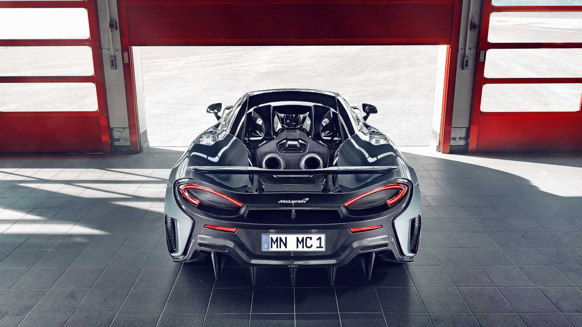 2019 NOVITEC McLaren 600LT Rear Wallpapers (8)