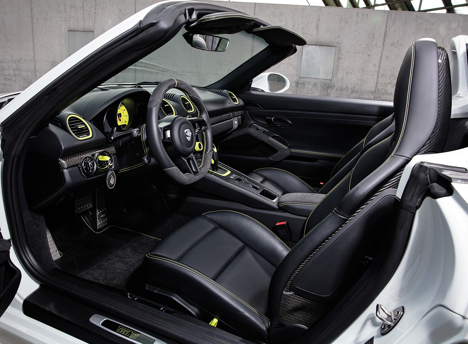 2019 TECHART Porsche 718 Boxster Interior Wallpapers #17 of 41