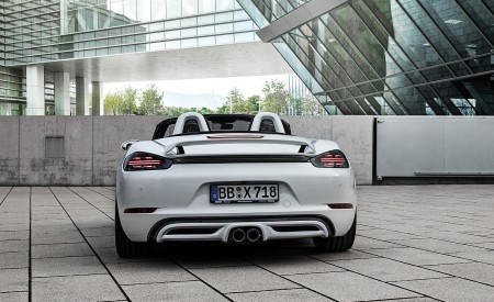 2019 TECHART Porsche 718 Boxster Rear Wallpapers 450x275 (10)