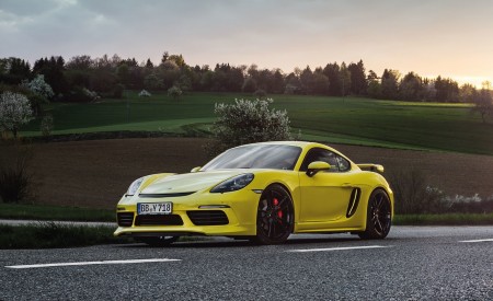 2019 TECHART Porsche 718 Cayman Front Three-Quarter Wallpapers 450x275 (20)