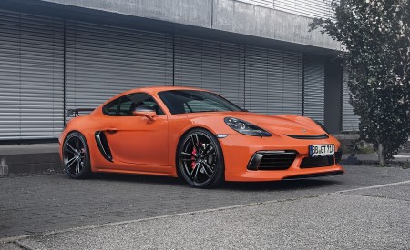 2019 TECHART Porsche 718 Cayman Front Three-Quarter Wallpapers 450x275 (33)