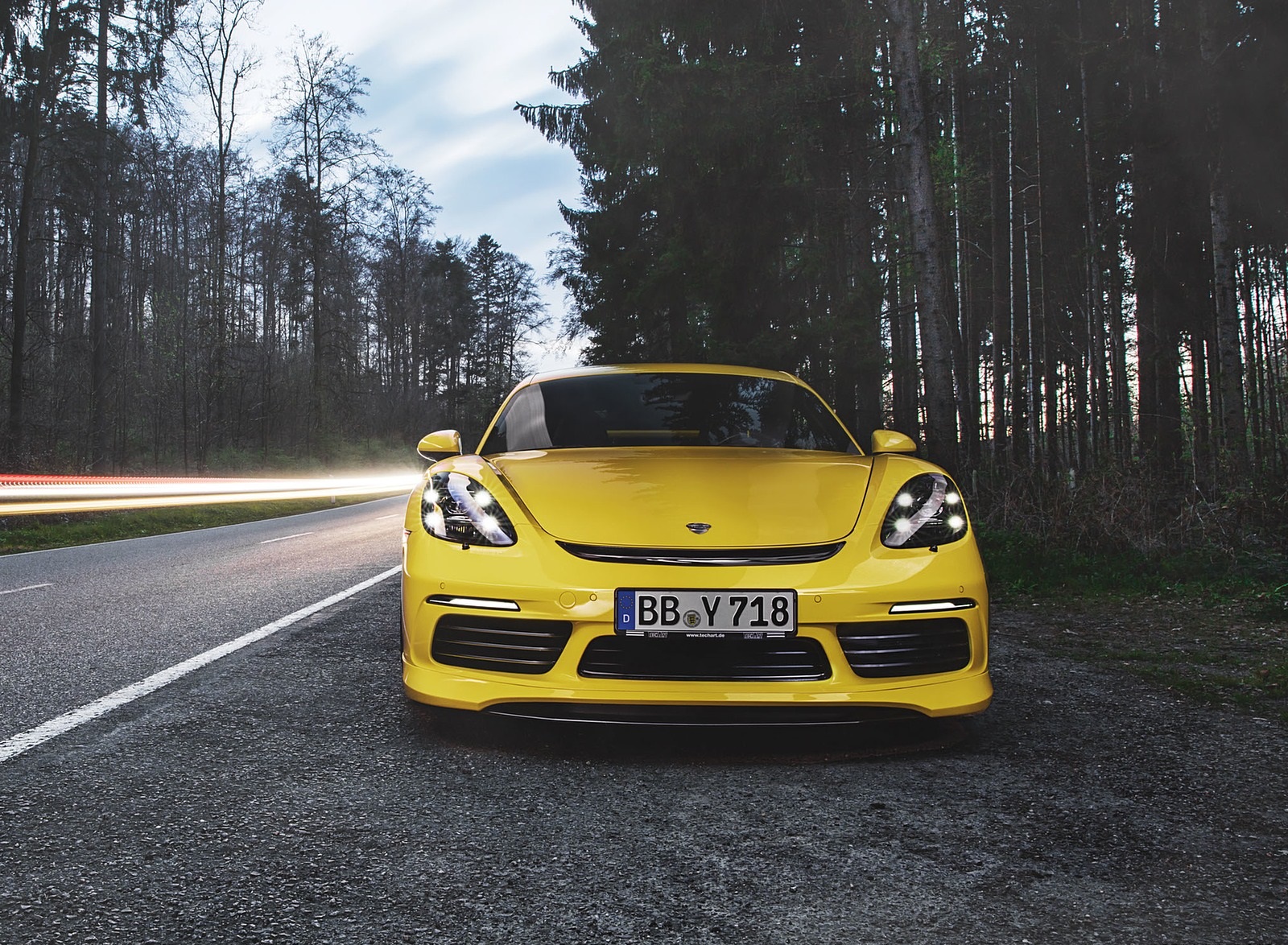 2019 TECHART Porsche 718 Cayman Front Wallpapers #22 of 41