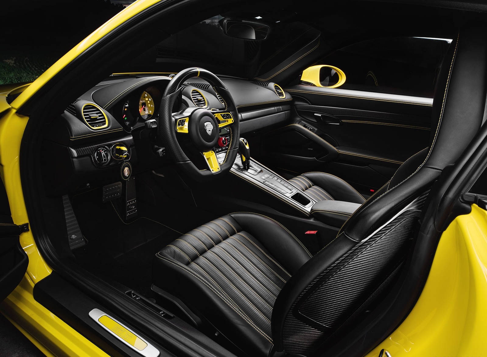 2019 TECHART Porsche 718 Cayman Interior Wallpapers #31 of 41