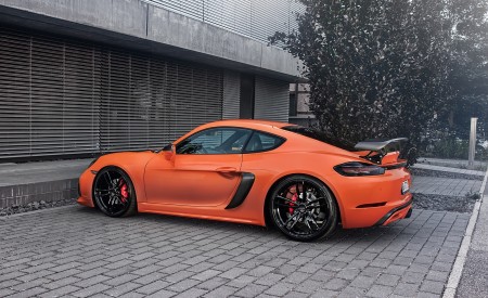 2019 TECHART Porsche 718 Cayman Rear Three-Quarter Wallpapers 450x275 (35)