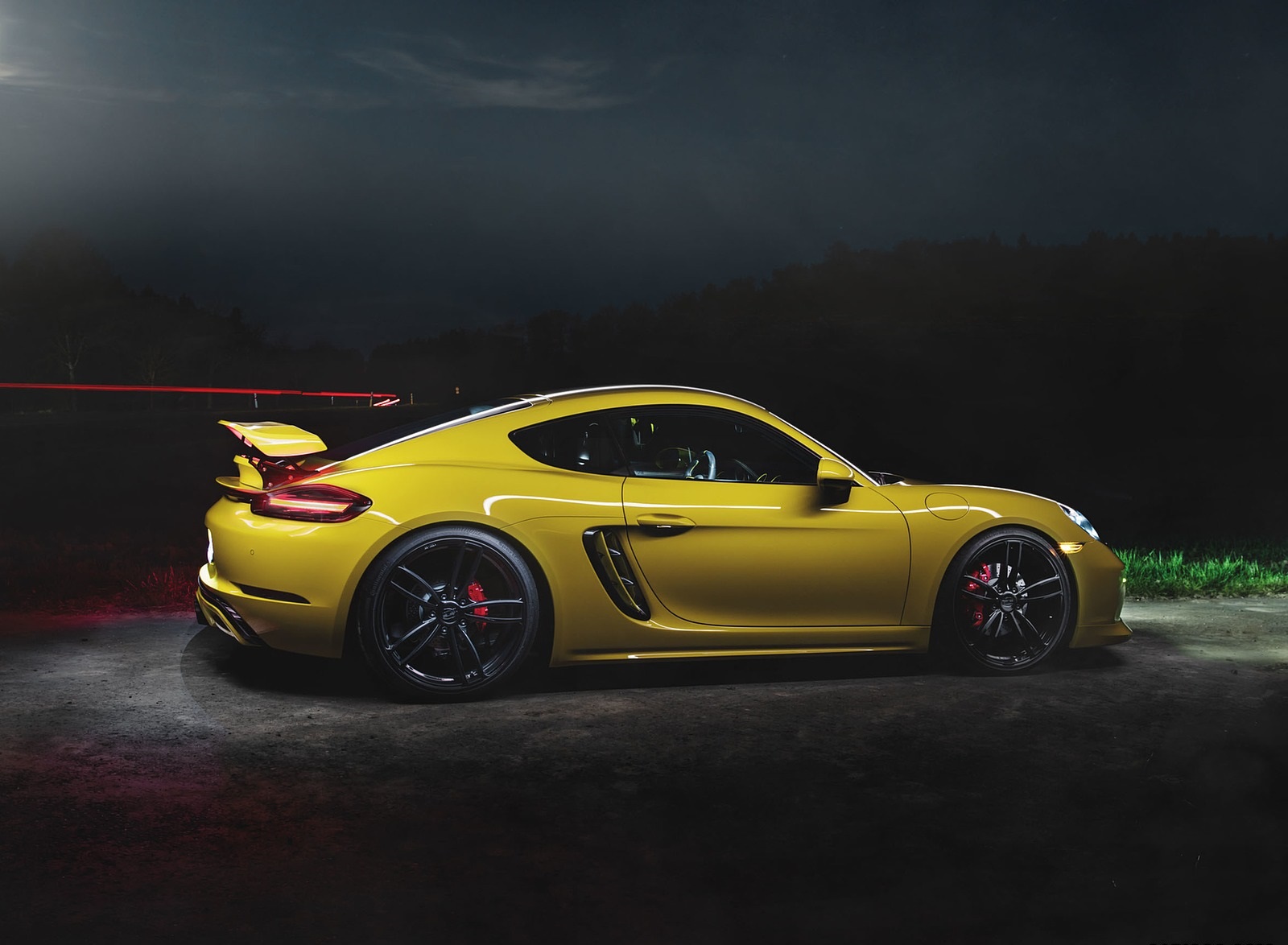 2019 TECHART Porsche 718 Cayman Side Wallpapers #26 of 41