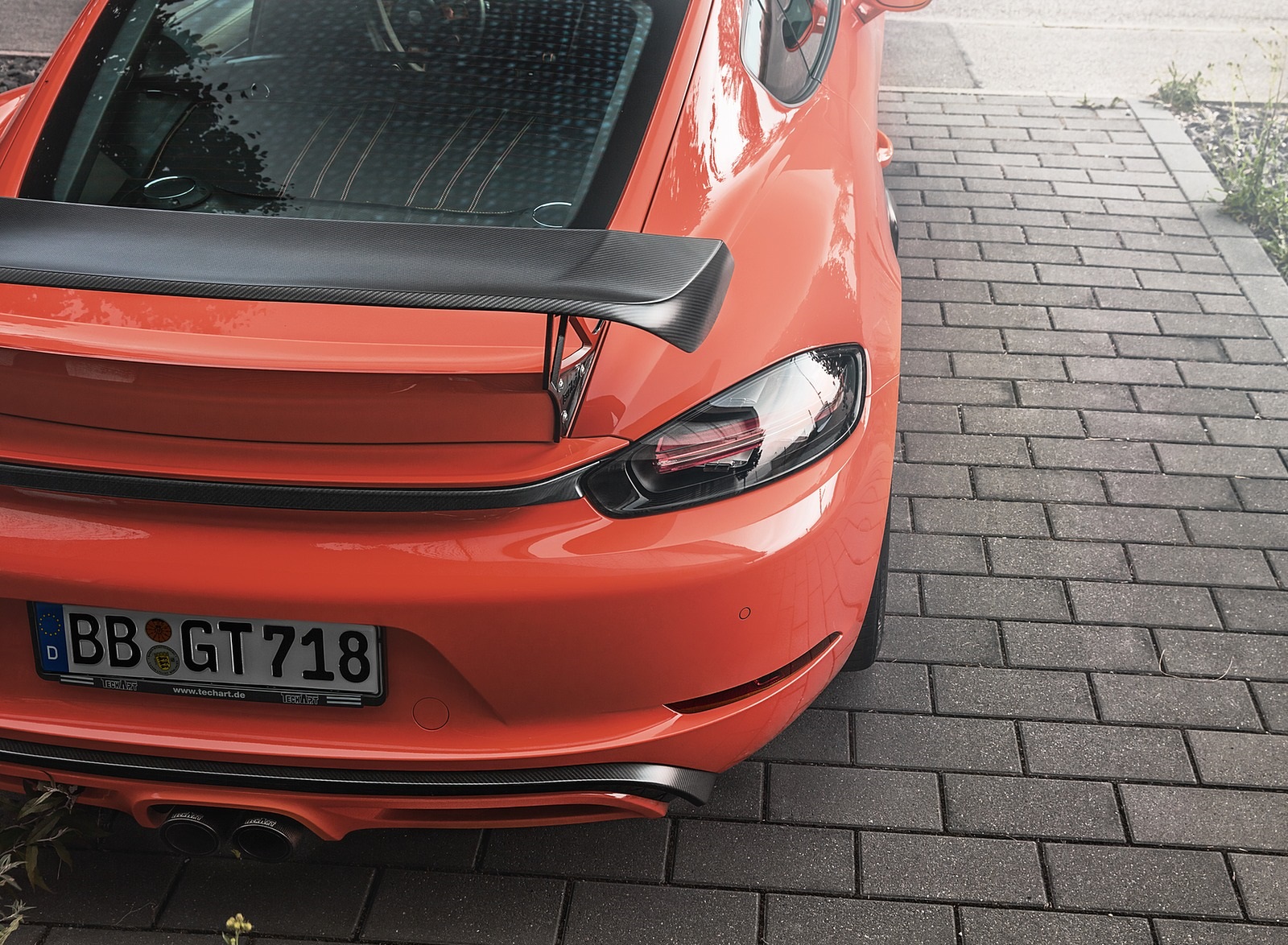 2019 TECHART Porsche 718 Cayman Spoiler Wallpapers #41 of 41