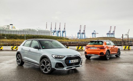 2020 Audi A1 Citycarver (Color: Arrow Gray) Front Three-Quarter Wallpapers 450x275 (3)