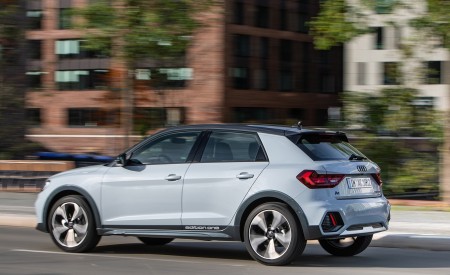 2020 Audi A1 Citycarver (Color: Arrow Gray) Rear Three-Quarter Wallpapers 450x275 (5)