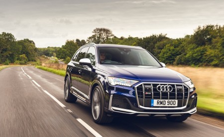 2020 Audi SQ7 TDI Vorsprung (UK-Spec) Front Three-Quarter Wallpapers 450x275 (20)