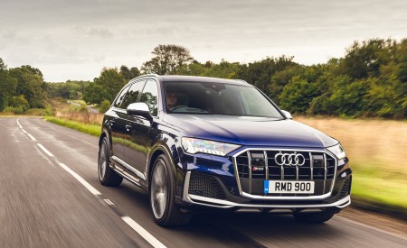 2020 Audi SQ7 TDI Vorsprung (UK-Spec) Front Three-Quarter Wallpapers 450x275 (21)