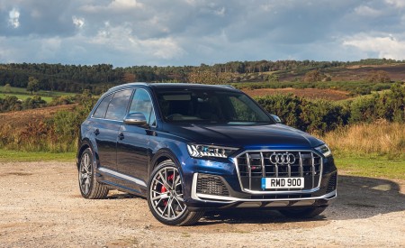 2020 Audi SQ7 TDI Vorsprung (UK-Spec) Front Three-Quarter Wallpapers 450x275 (28)