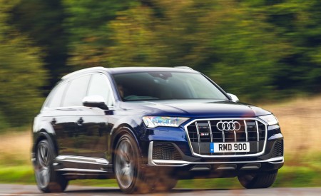 2020 Audi SQ7 TDI Vorsprung (UK-Spec) Front Three-Quarter Wallpapers 450x275 (5)