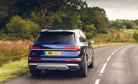 2020 Audi SQ7 TDI Vorsprung (UK-Spec) Rear Wallpapers 450x275 (14)