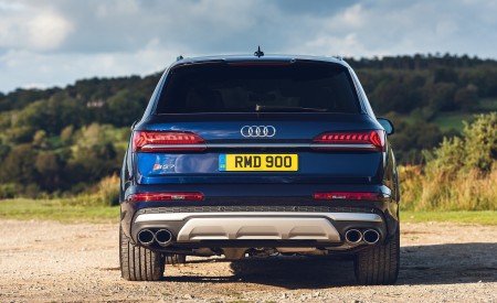 2020 Audi SQ7 TDI Vorsprung (UK-Spec) Rear Wallpapers 450x275 (34)