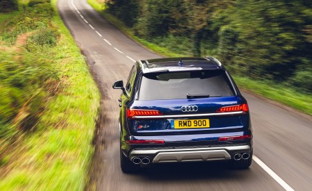 2020 Audi SQ7 TDI Vorsprung (UK-Spec) Rear Wallpapers 450x275 (8)