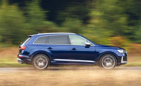 2020 Audi SQ7 TDI Vorsprung (UK-Spec) Side Wallpapers 450x275 (19)