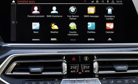 2020 BMW X6 M50i Central Console Wallpapers 450x275 (79)