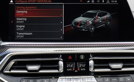 2020 BMW X6 M50i Central Console Wallpapers 450x275 (78)