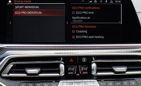 2020 BMW X6 M50i Central Console Wallpapers 450x275 (75)