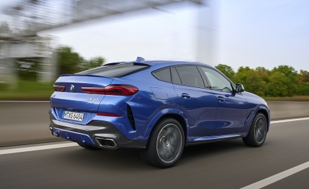 2020 BMW X6 M50i Rear Three-Quarter Wallpapers 450x275 (16)