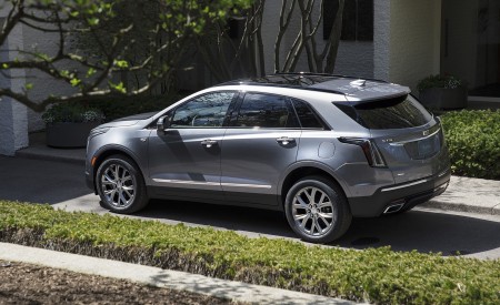 2020 Cadillac XT5 Sport Rear Three-Quarter Wallpapers 450x275 (4)