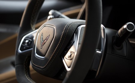 2020 Chevrolet Corvette C8 Stingray Interior Steering Wheel Wallpapers 450x275 (142)