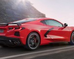 2020 Chevrolet Corvette C8 Stingray Rear Three-Quarter Wallpapers 150x120