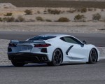 2020 Chevrolet Corvette Stingray (Color: Blade Silver Metallic) Rear Three-Quarter Wallpapers 150x120